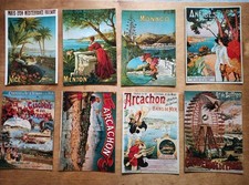 8 carte postale reproduction