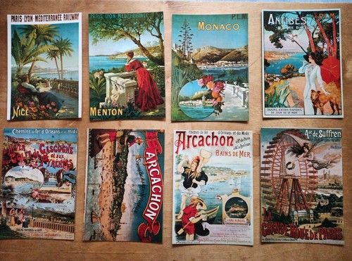 Carte postale reproduction - carte,
