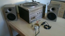 vtg turntable radio cassette player stereo unit SABA HiFi Pack C3100 + speakers