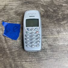 Nokia 3410 Silver 1.4" Monochrome Display Soft Key GSM (Cellular) Bar Cell Phone