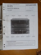 Manuel de Service Kenwood X-E5