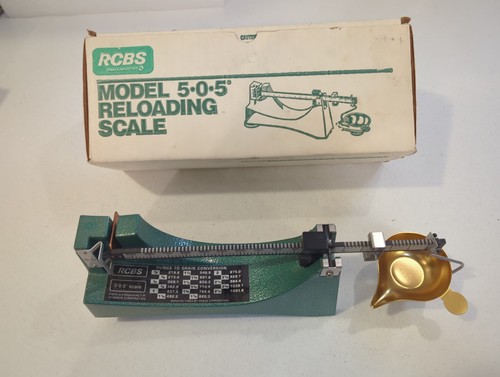 Rcbs 505 5 - 5-0-5, reloading
