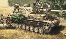 Italeri 6548 - Maquette Char Panzer IV F1/F2/G et Troupes (1:35)