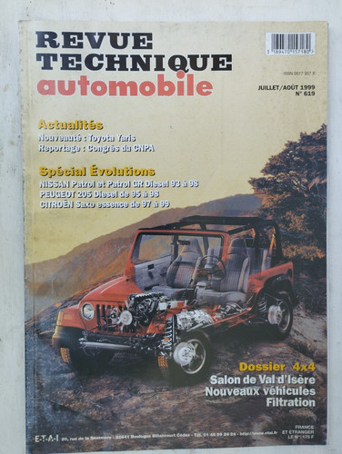 Revue technique évolutions - revue,