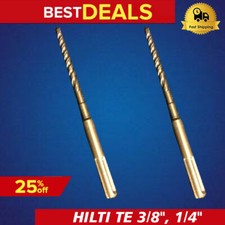 HILTI - SET OF BITS TE-TOP 3/8", 1/4", PREOWNED, FREE HAT, FAST SHIP