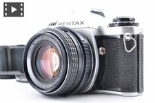 [N.MINT] Pentax ME 35mm SLR Film Camera Silver + SMC PENTAX-M 50mm f/1.7 #0463