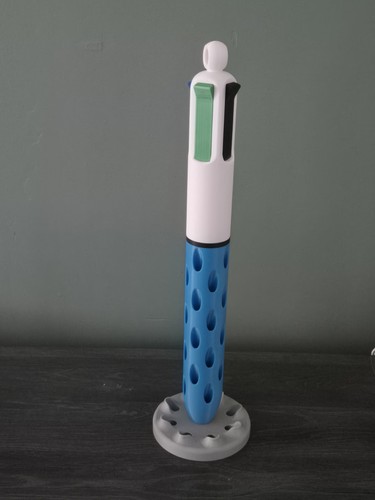 Porte crayon bic couleur - 4,