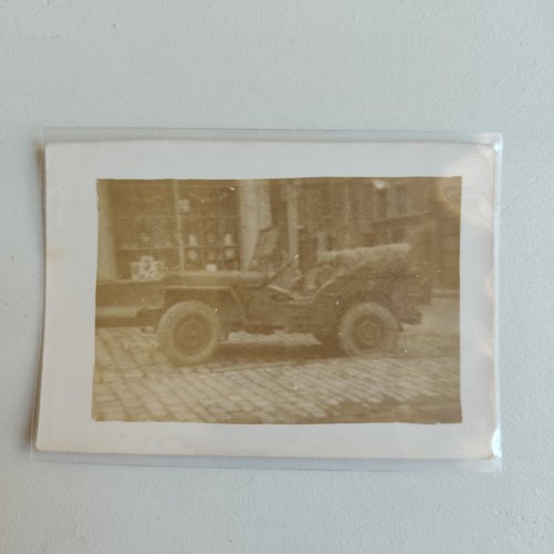 Photo militaire ww2 véhicule - photo,