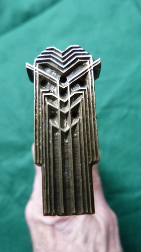 Antique bronze tool binding - antique,