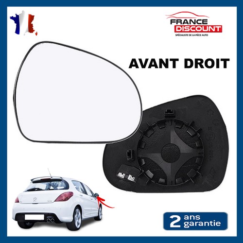 Miroir glace retroviseur avant - miroir,