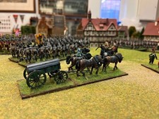 28mm Napoleonic Italian  Artillery Caisson and Limber team