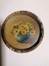 ANCIEN PETIT CADRE ROND EN