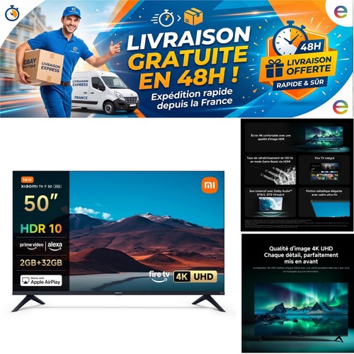 Xiaomi smart tv 4k - 50,