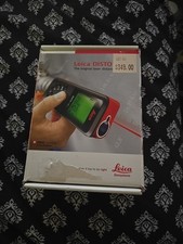 Leica DISTO D3 laser distance meter With Case Guide Tested