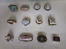 boite à pilule en porcelaine