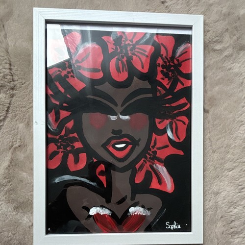 Sofia portrait femme pop art - portrait,