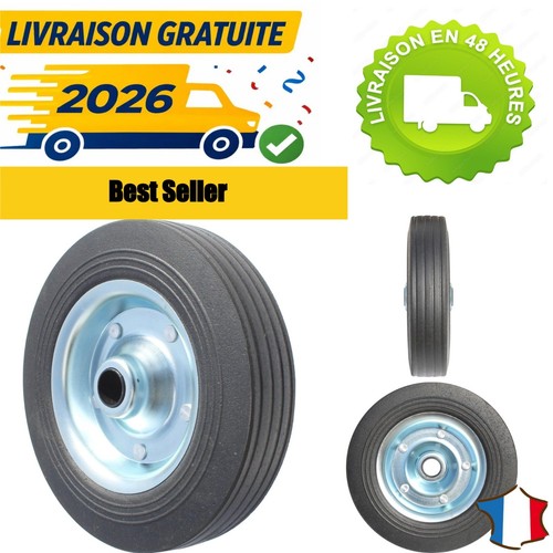 Roue jockey 200x50mm caravane - roue,