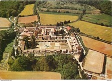 30 - Saint Paulet de Caisson - La Chartreuse de Valbonne - General aerial view