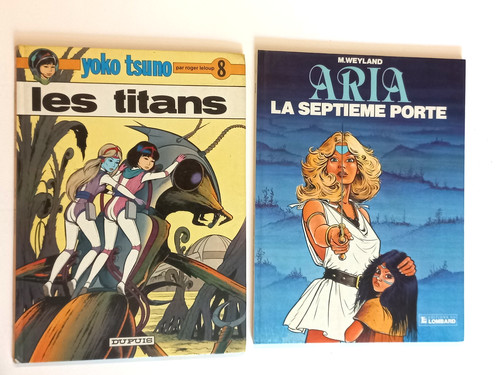 Lot yoko tsuno - les, titans