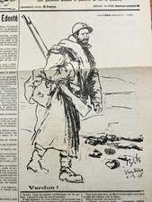 Rare Journal des Poilus 1917