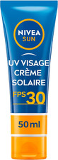 Crème Solaire UV Visage Essentiels FPS 30 (1 X 50 ML), Protection Solaire Hydrat