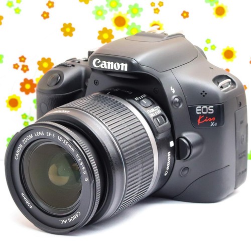 Canon kiss dslr camera kit - x4,