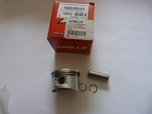Piston apollo 125 52 - piston, cc
