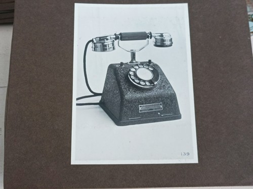 Ancienne photo telephone - photo,