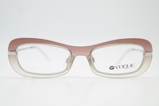 Lunettes VOGUE VO 3418 Marron Transparent Argent Oval Cadre De Lunettes Neuf
