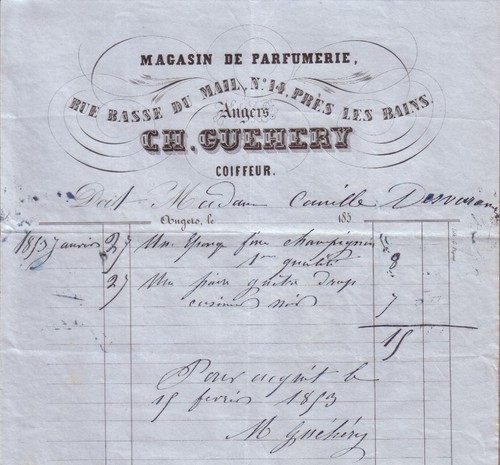 Angers facture guehery - facture,