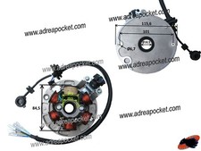 Stator / Plateau d’Allumage Moteur Horizontal Lifan 140cc Dirt Bike / ATV