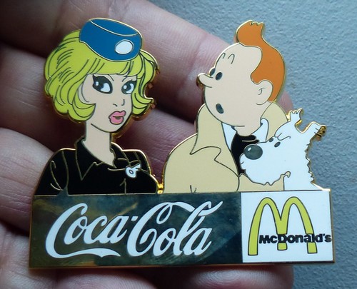 Grand pins pin tintin - grand, milou