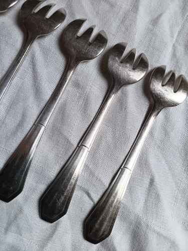 Fourchettes huîtres - 6, à