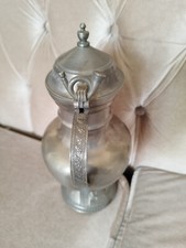 BEAU PICHET, POT, BROC en étain pur, 29 cm