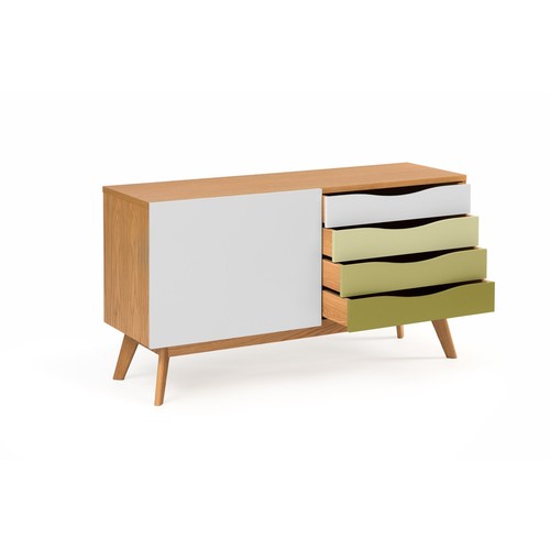 Buffet tiroirs 1 porte - buffet,