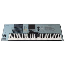 YAMAHA MOTIF XS7 76-Key Workstation - Missing Knob, Tilted Slider - Working