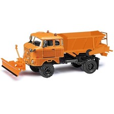 Busch 95286 - H0 - Espewe : Ifa W50 La D035,Service de Déneigement Avec Lame -