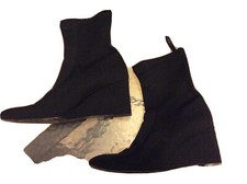 BOTTINES Compensées Tissus