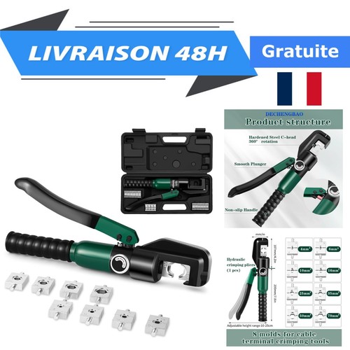 Pince sertir hydraulique 8t - à,