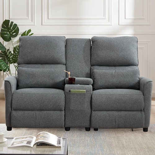 Loveseat recliner sofa manual - recliner,