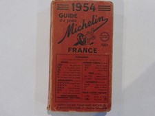 ANCIEN GUIDE MICHELIN  1954