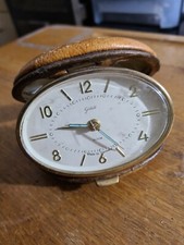 Goldbühl Réveil de Voyage Horloge Mécanique  Made in GERMANY fonctionnel 