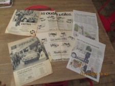 Vintage Citroen Utility 82 C25 HY Méhari 4x4 Visa GSA Acadiane Traction 2cv