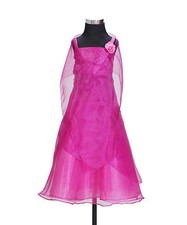 Robe De Miss Fleur Châle Avec