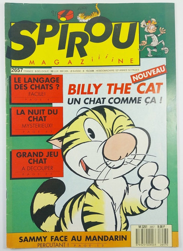 Spirou magazine 2657 billy - magazine,