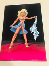 CARTE POSTALE 15X10 PIN UP SEXY DE DANY TBE  OLIVIER RAMEAU