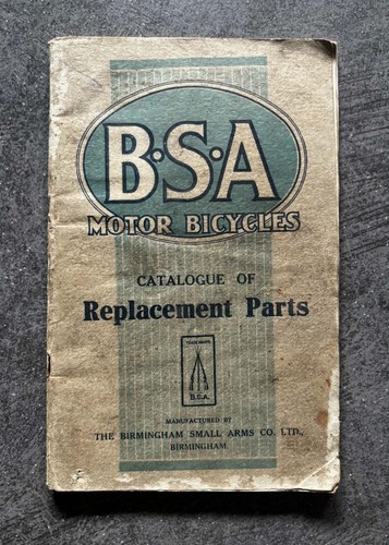 Catalogue original bsa motor - original,