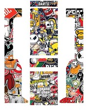 Stickers Dartcab Bomb Stick - jeu de fléchettes - Darts