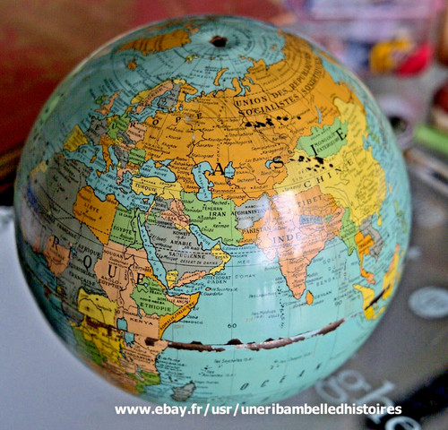 Globe terrestre mappemonde - terrestre,
