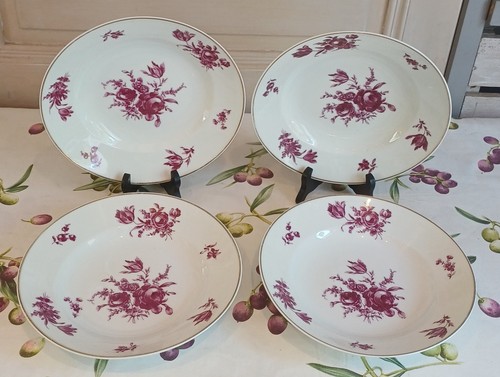 Assiettes creuses anciennes - assiettes,